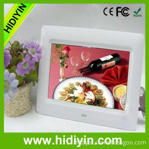 7 inch film to screen voice recording digital photo frame